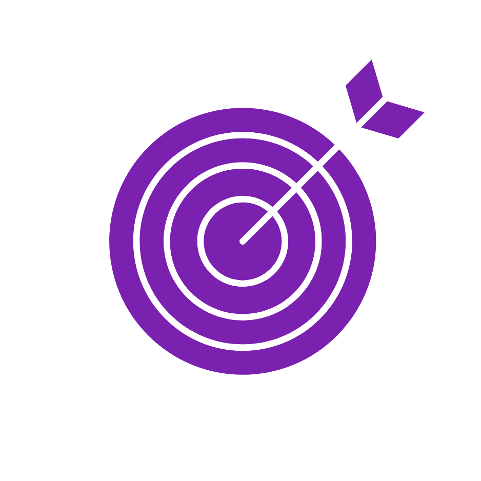 Target with an arrow missing the center, symbolizing challenges in measuring the impact of inclusion and accessibility efforts.