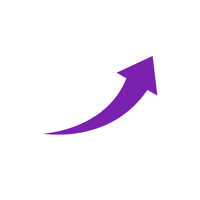 Upward arrow, symbolizing rising demand and increasing pressure on accessibility services.