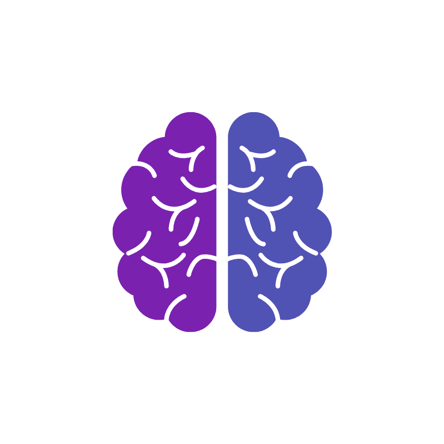 Brain icon, symbolizing cognitive needs and challenges within traditional academic accommodations.